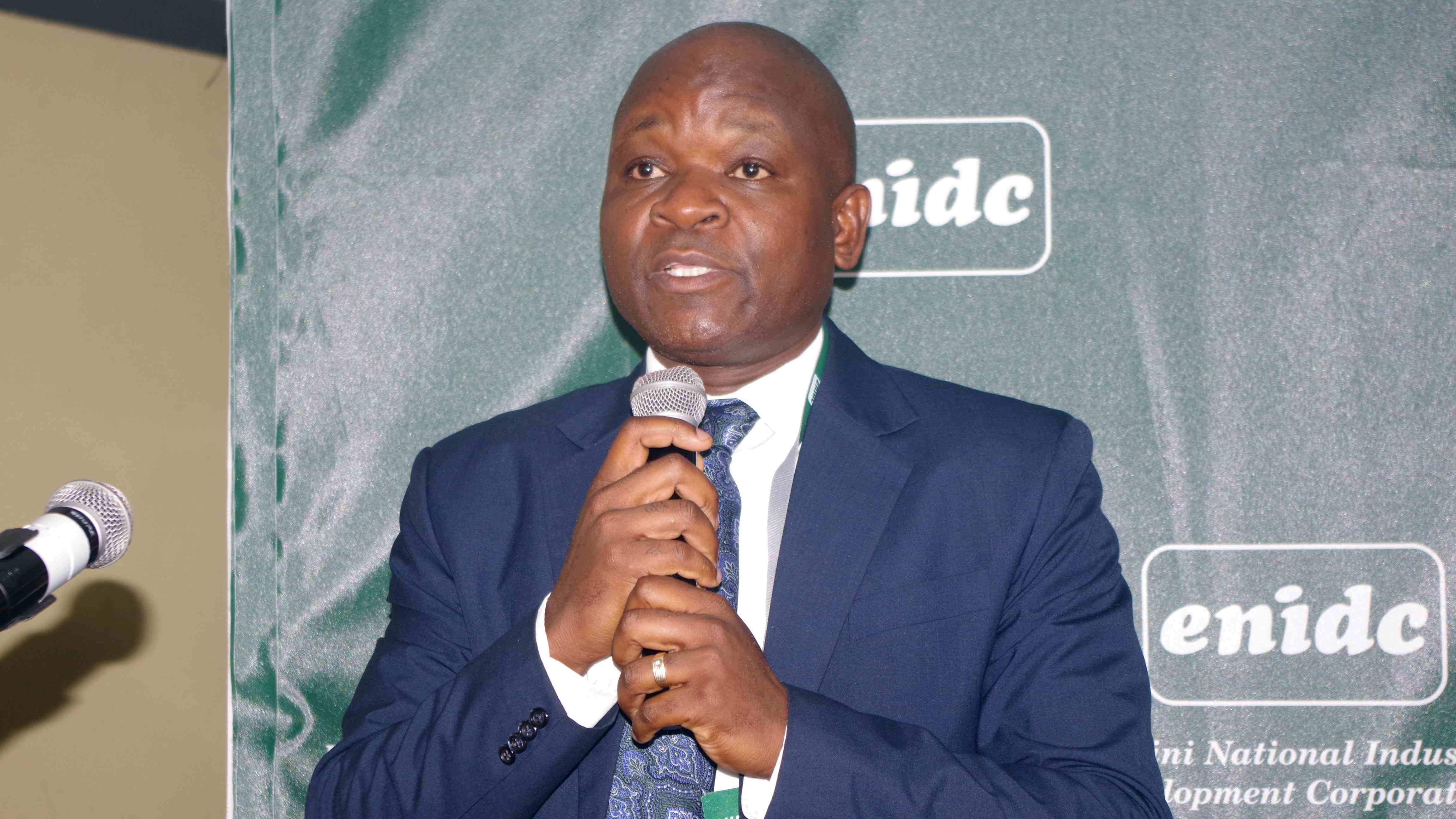 Eswatini National Industrial Development Corporation Portfolio Investment Executive Mbongeni Gwebu. 